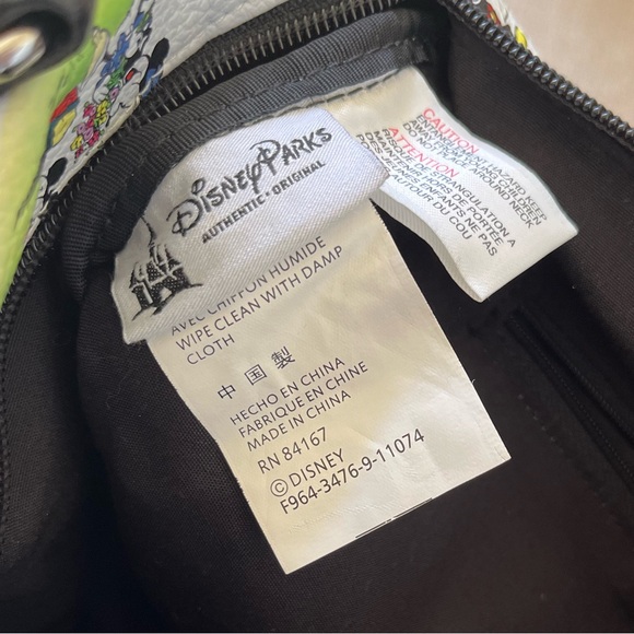 Disney Mickey Mouse White and Black Handbag - Picture 10 of 10